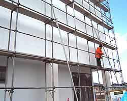 園舎壁画制作(武内祐人氏)