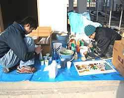 園舎壁画制作(武内祐人氏)