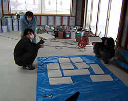 園舎壁画制作(武内祐人氏)