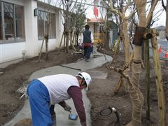 な~もの森造成(ビオトープ)